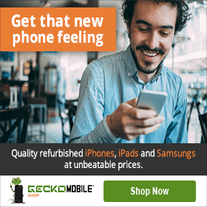 Gecko mobile phone shop